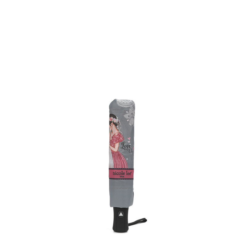 Portable umbrella with printing (Nicole Lee)