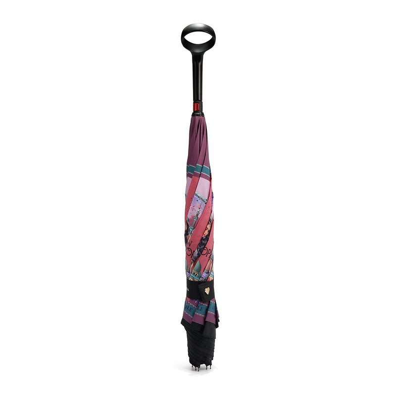 BLAKELY INVERTED CUP HOLDER UMBRELLA (<tc>QUEEN CLEOPATRA</tc>)
