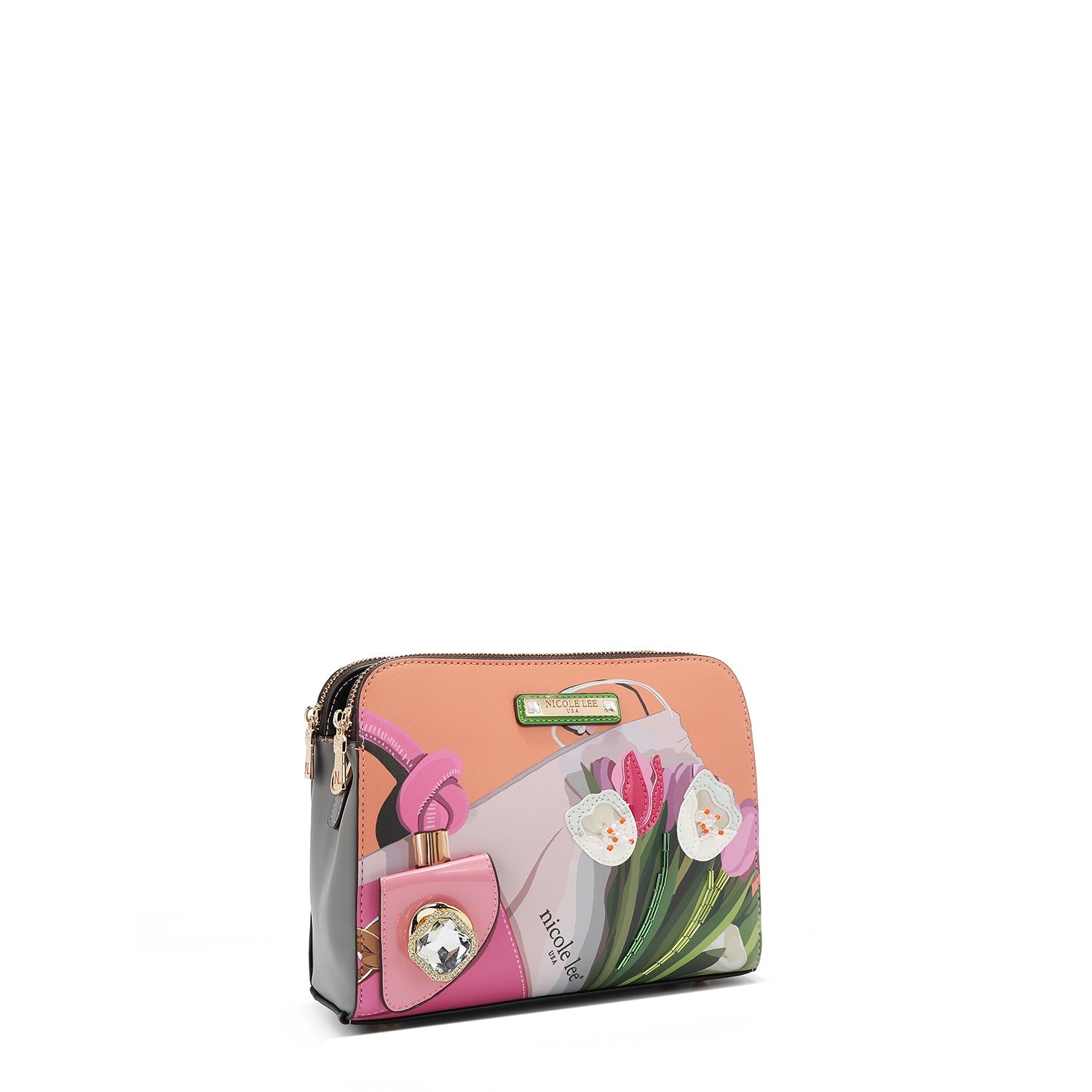 BOLSO CRUZADO (VIOLET BLOSSOM)