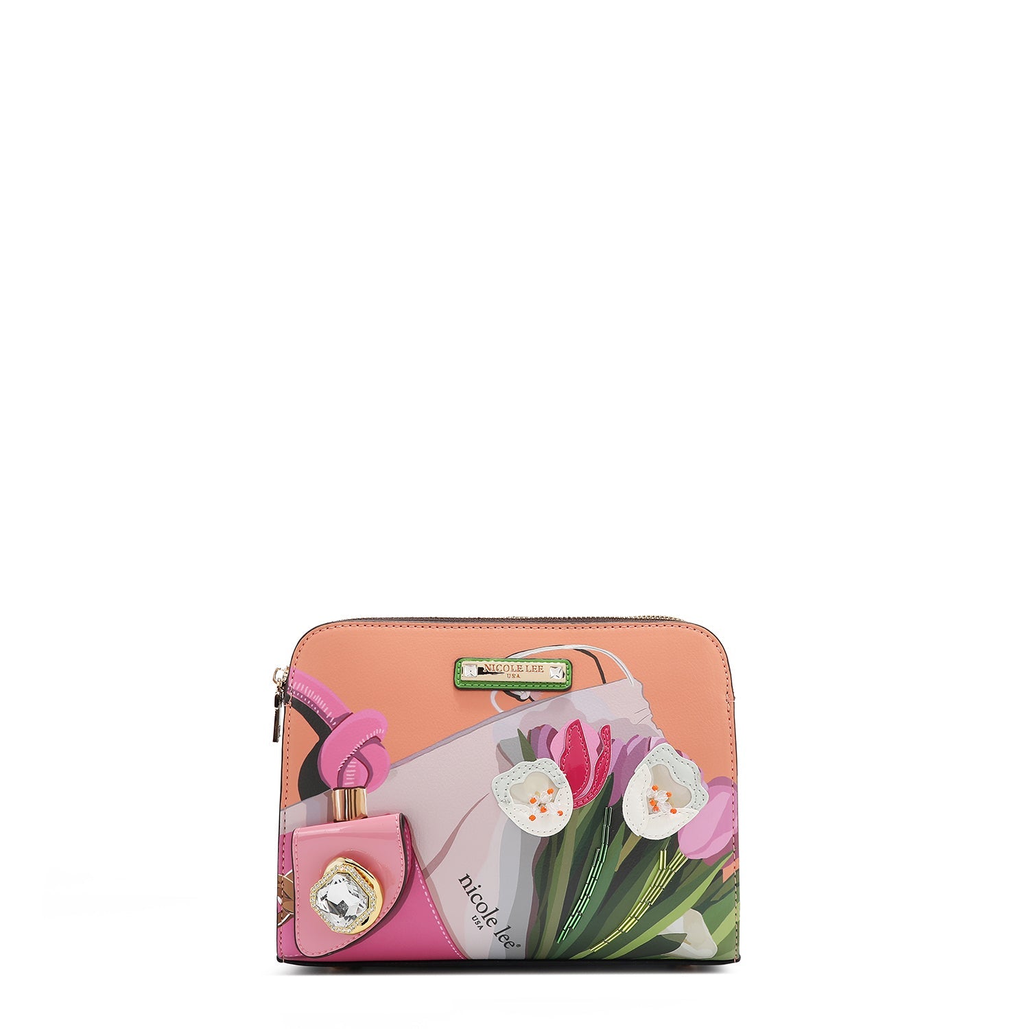 BOLSO CRUZADO (VIOLET BLOSSOM)