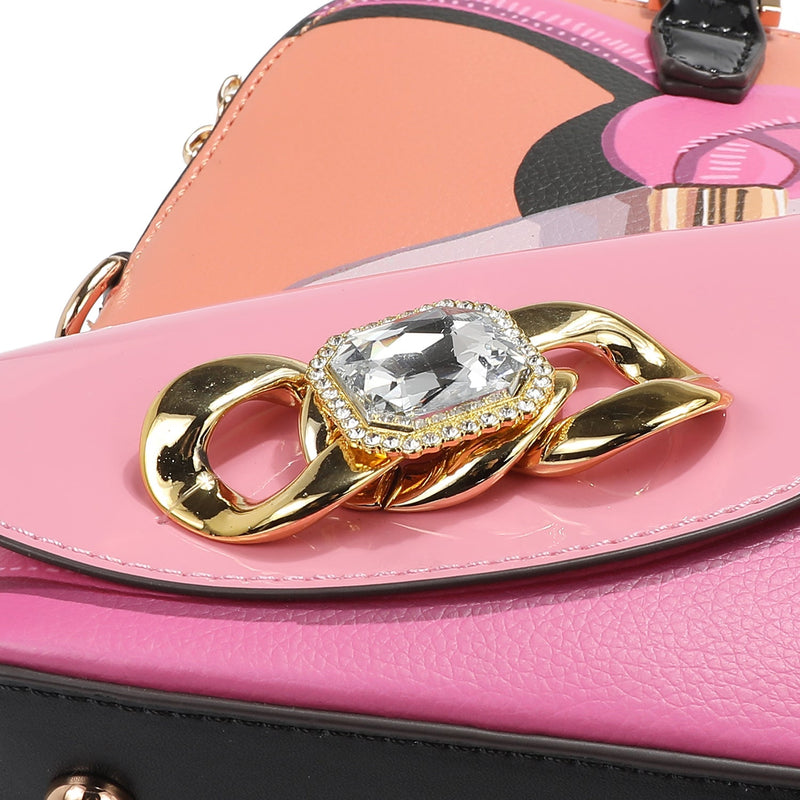 DOME SHOULDER BAG (<tc>VIOLET BLOSSOM</tc>)
