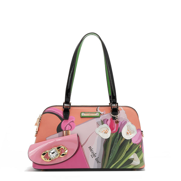 DOME SHOULDER BAG (<tc>VIOLET BLOSSOM</tc>)