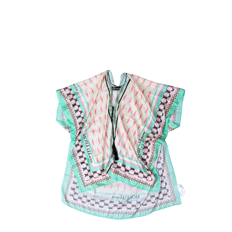 Printed kimono