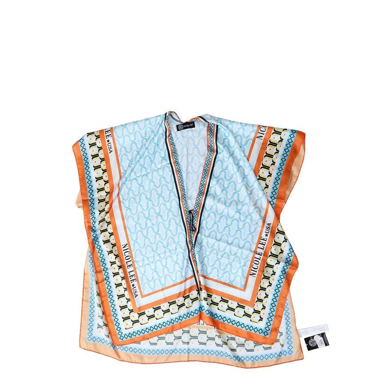 Printed kimono