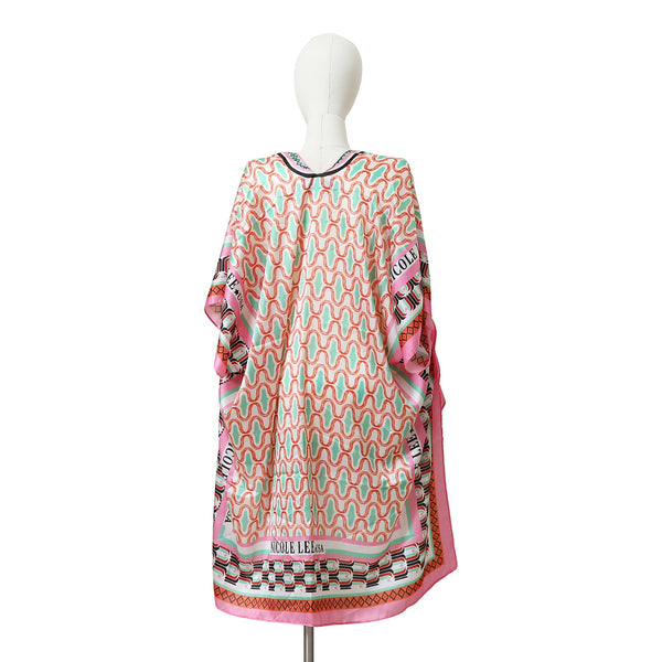 Printed kimono