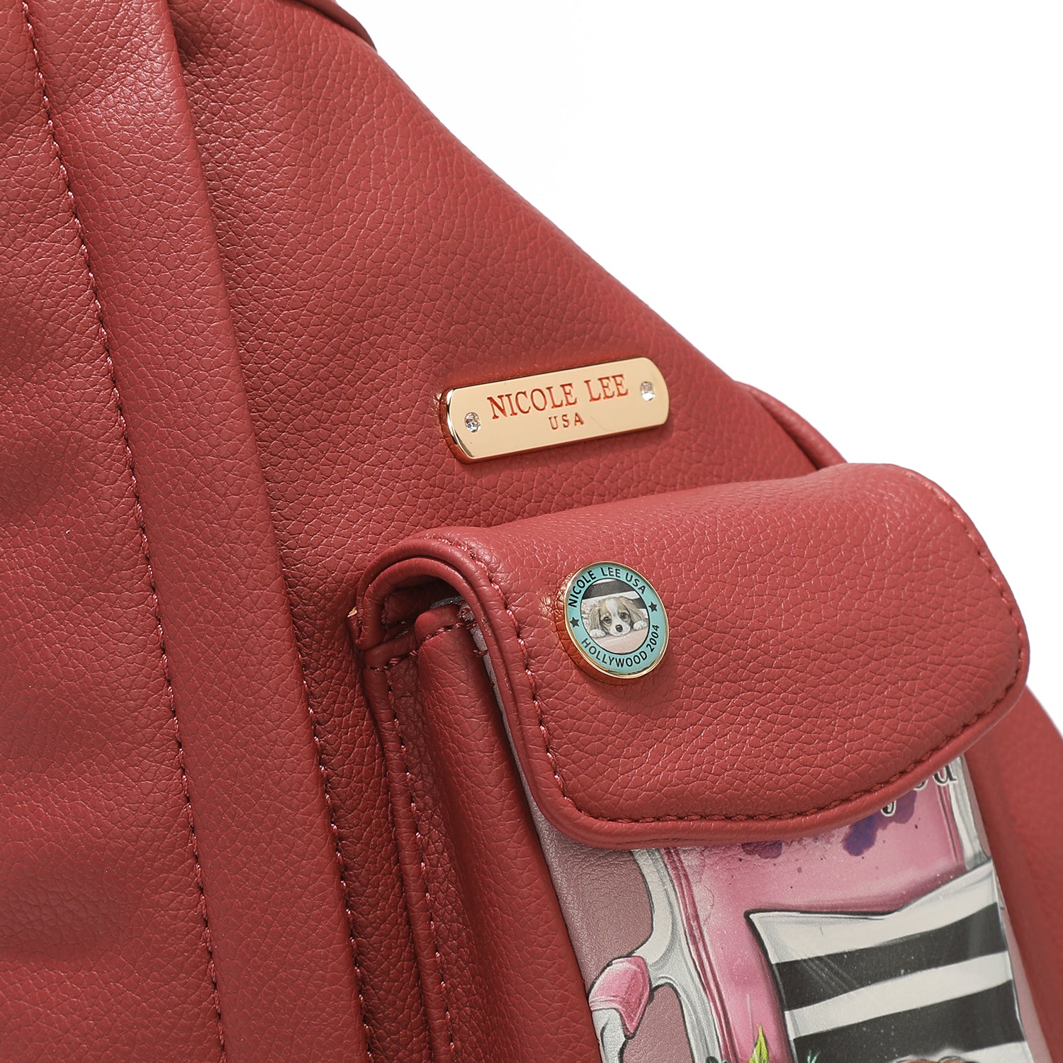 MOCHILA CRUZADA CON BOLSILLOS EXTERIORES