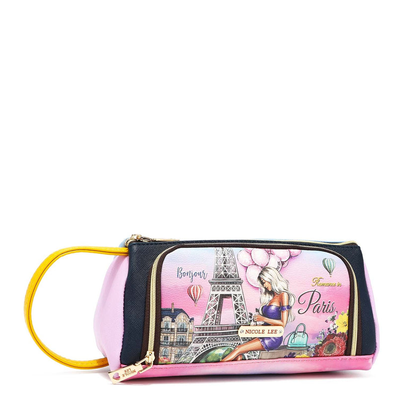 Cosmetiquero with zipper