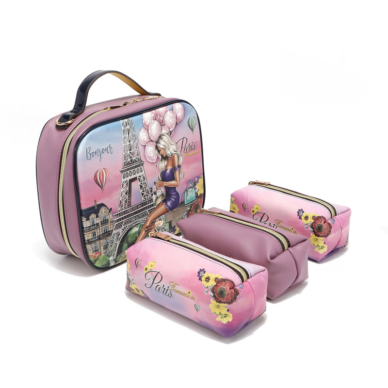 Travel bag set with cases