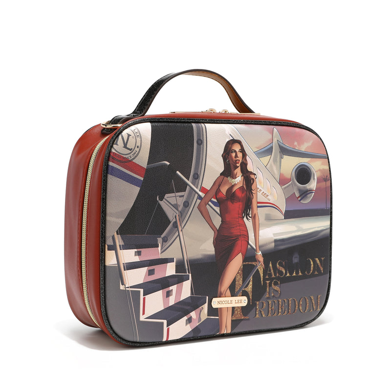 Travel bag set with cases