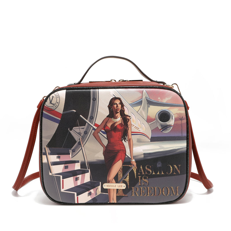 Travel bag set with cases