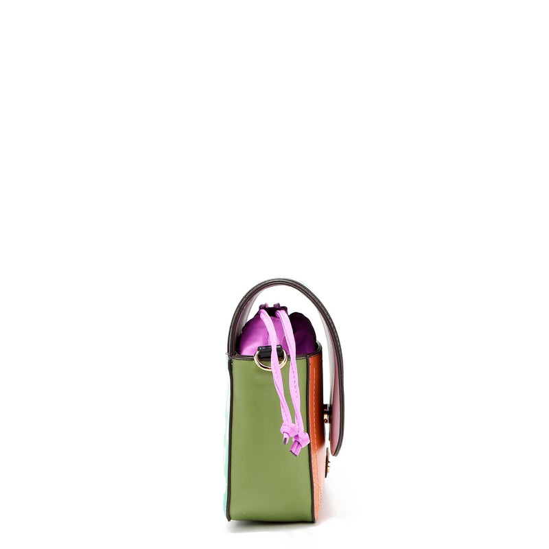 "CUPCAKE DOG" 2-PIECE CROSSBODY BAG