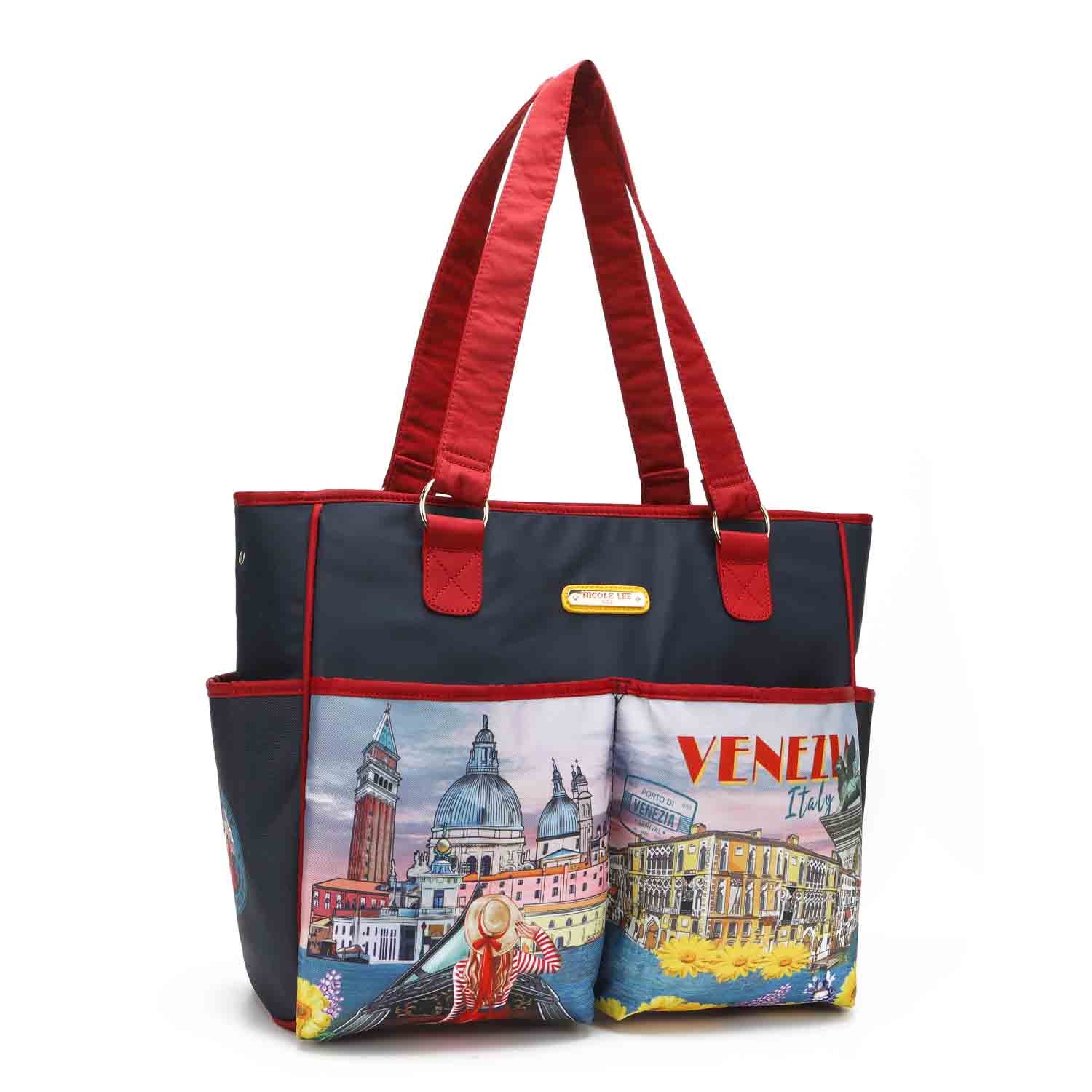 BOLSA MODERNA PARA PAÑALES MULTIFUNCIONAL CON CAMBIADOR