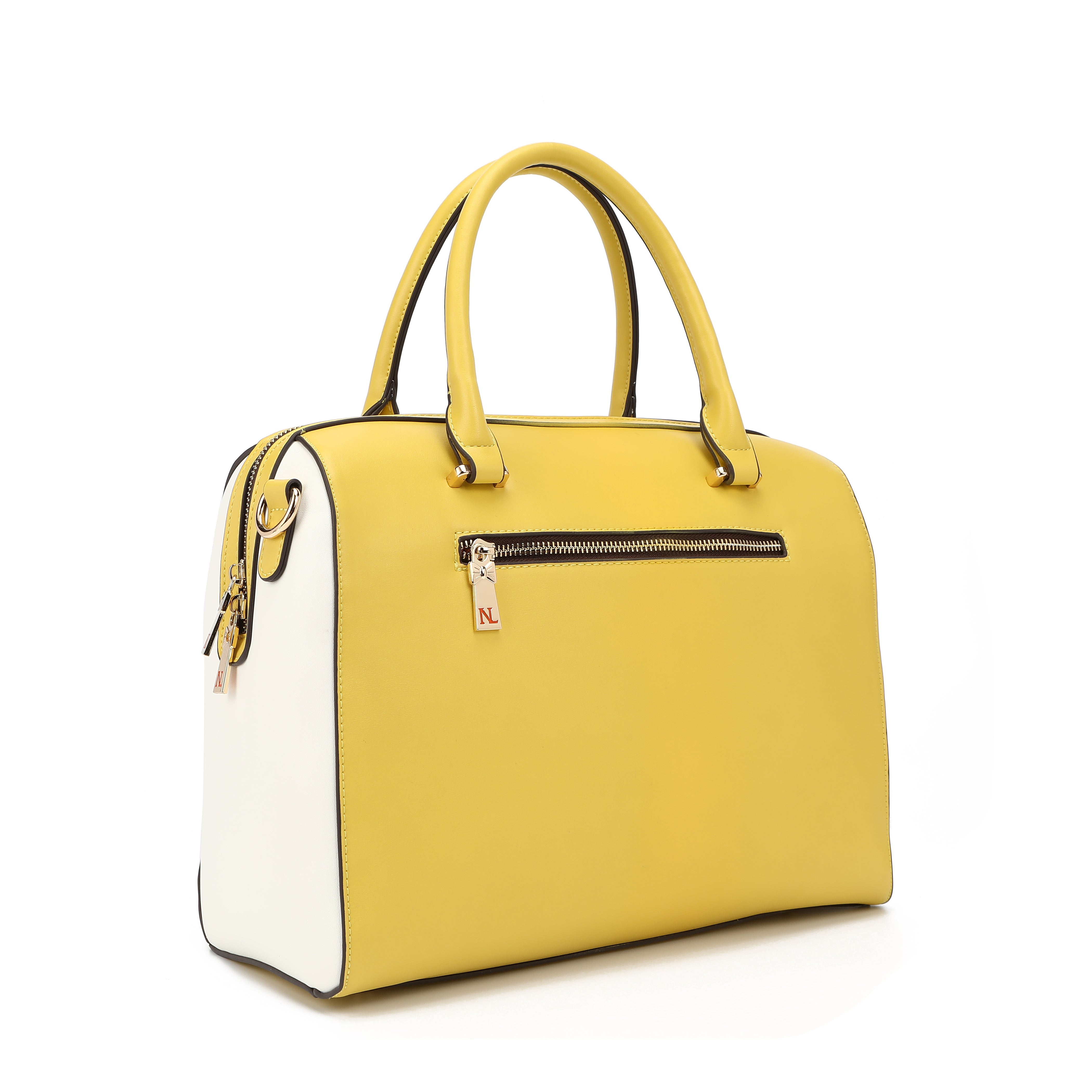 BOLSO BOSTON CON BORDADO FLORAL