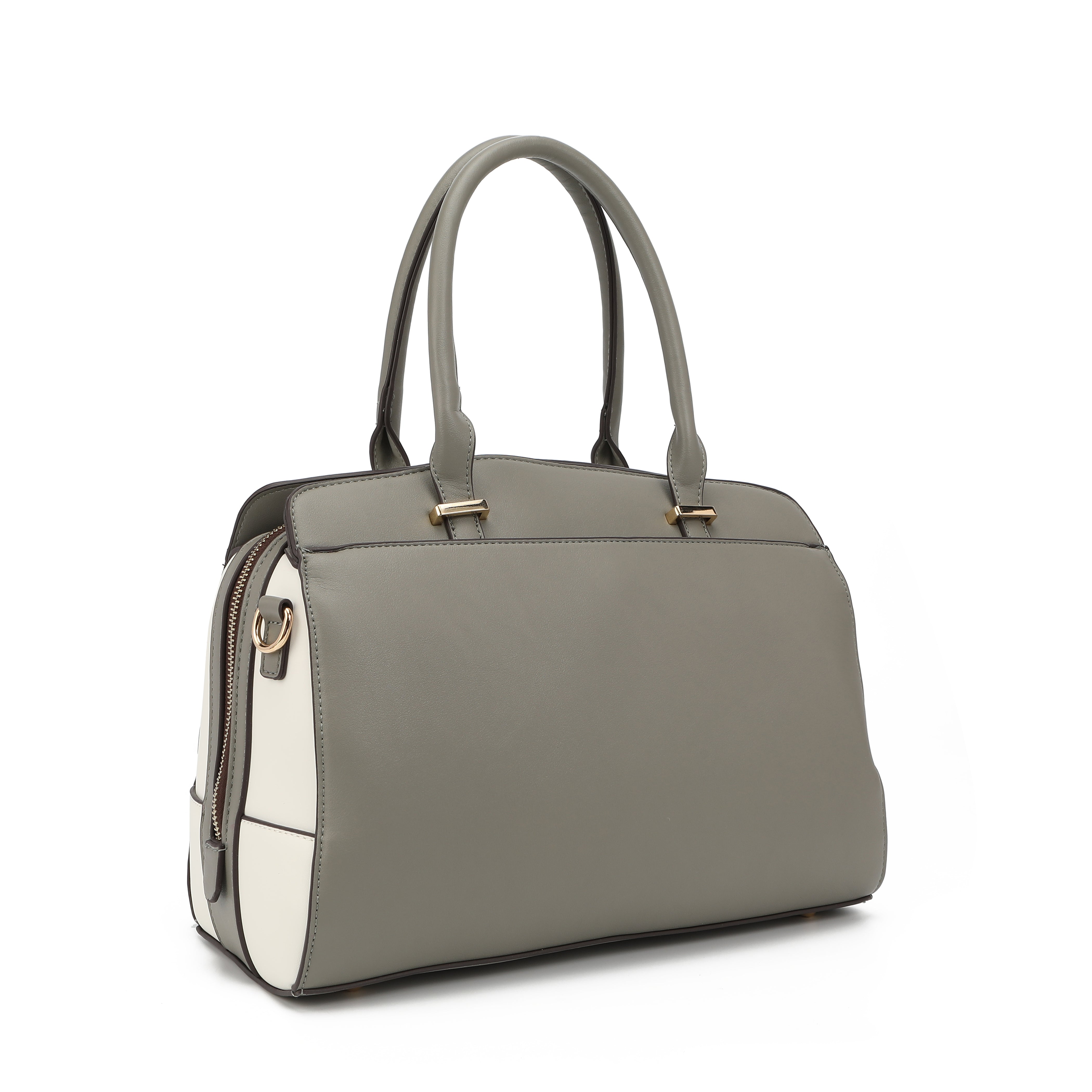 BOLSO BAHUL CON BORDADO FLORAL