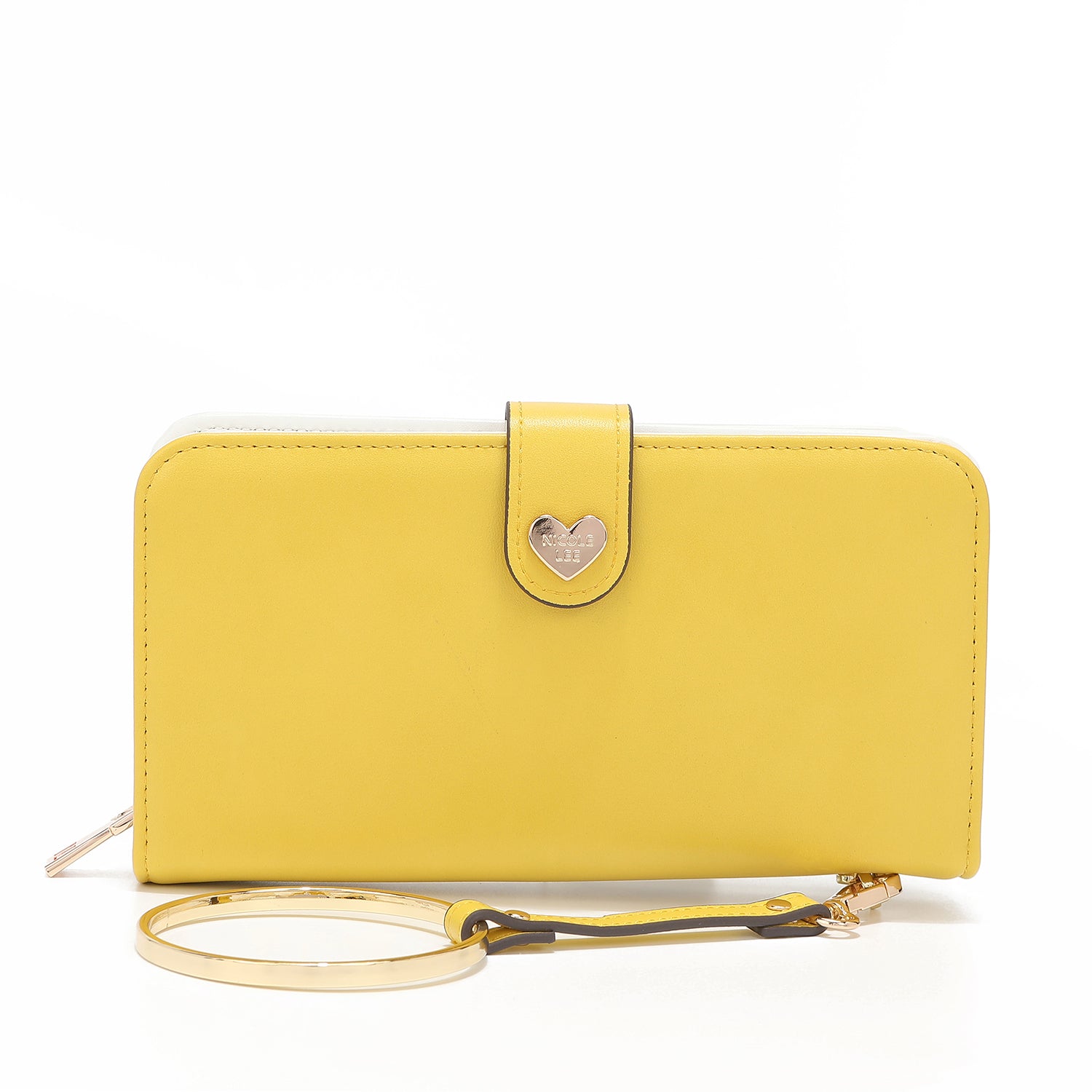 CARTERA FASHION "FLORAL" CON CREMALLERA