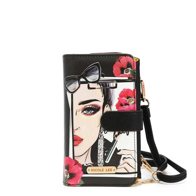 Foldable mobile case with shoulder function