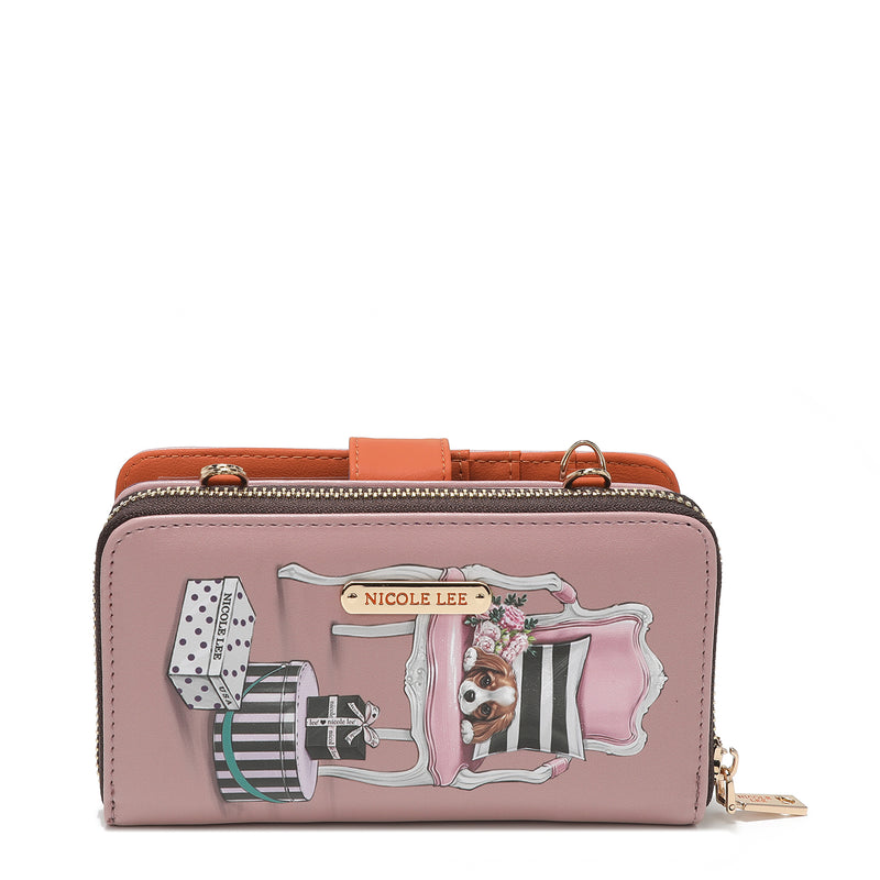 Separable mobile case with shoulder function