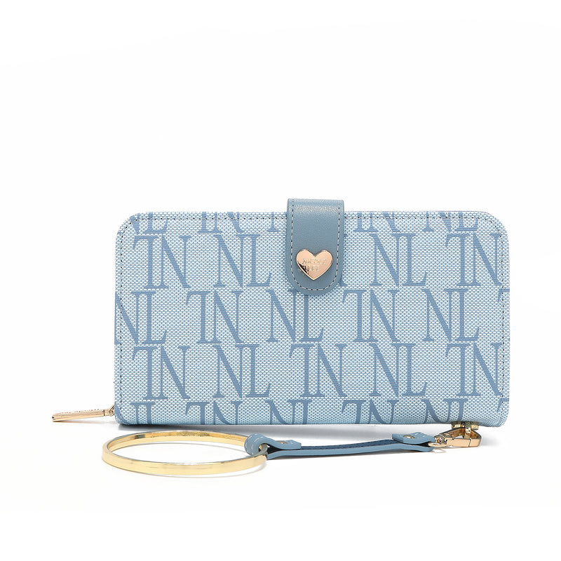 Fashion portfolio "nl" with zipper