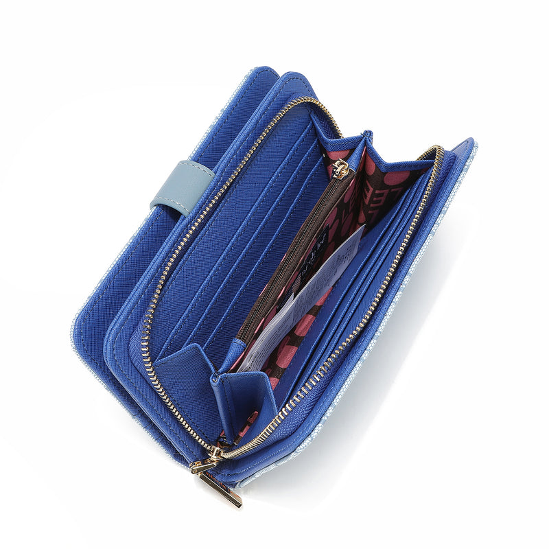Fashion portfolio "nl" with zipper