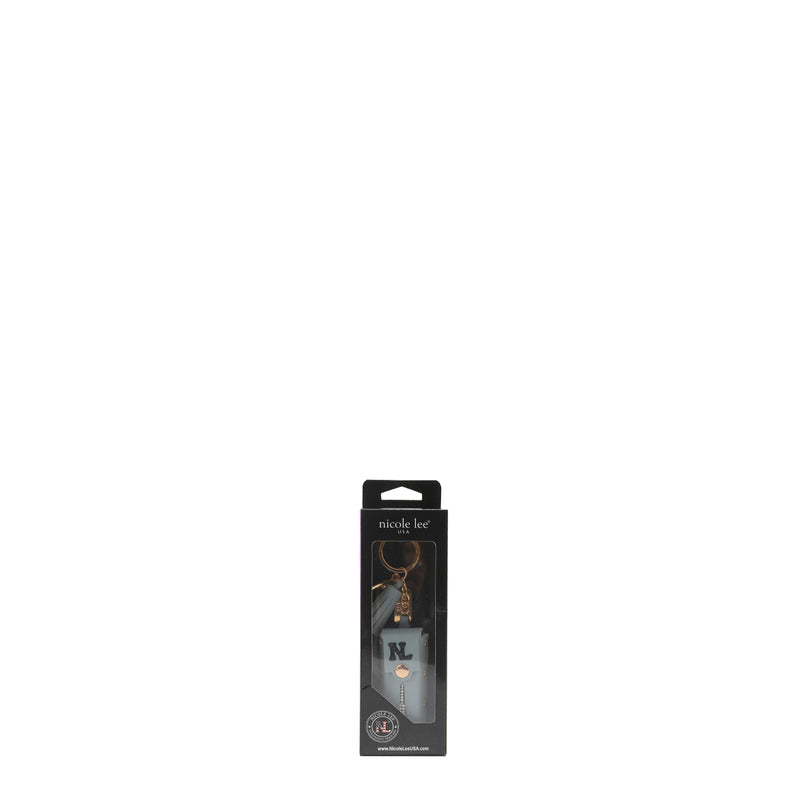 Eiffel keychain with lip holder