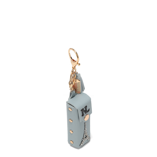 Eiffel keychain with lip holder