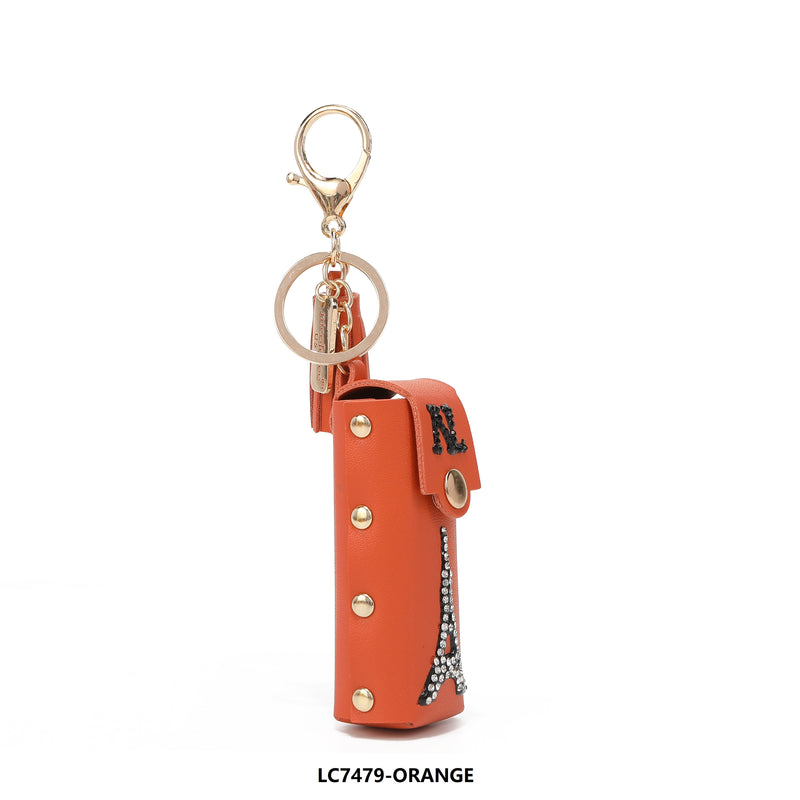 Eiffel keychain with lip holder