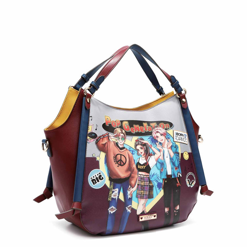 "POP GENERATION" HOBO BAG