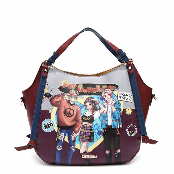 "POP GENERATION" HOBO BAG