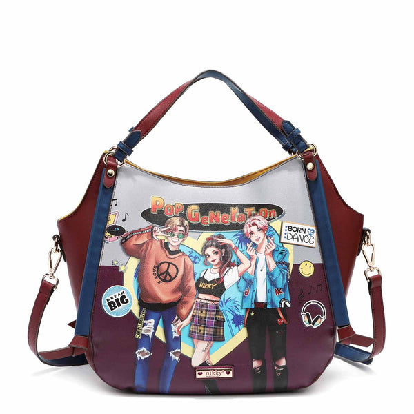 "POP GENERATION" HOBO BAG