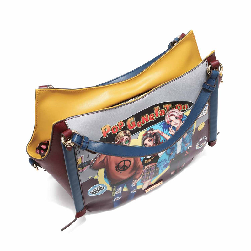 "POP GENERATION" HOBO BAG