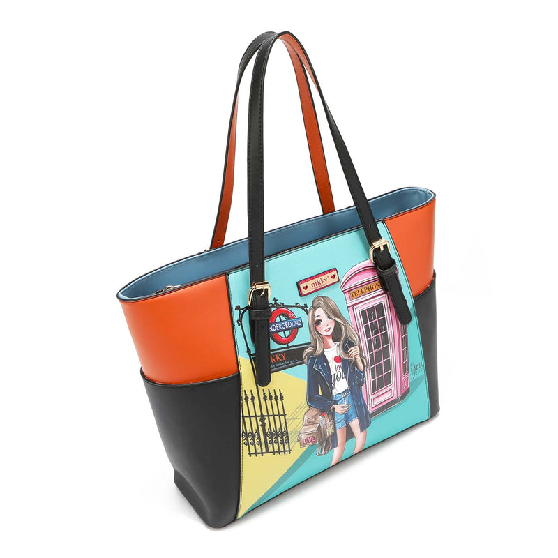 "MISS YOUR CALL" SHOPPER BAG