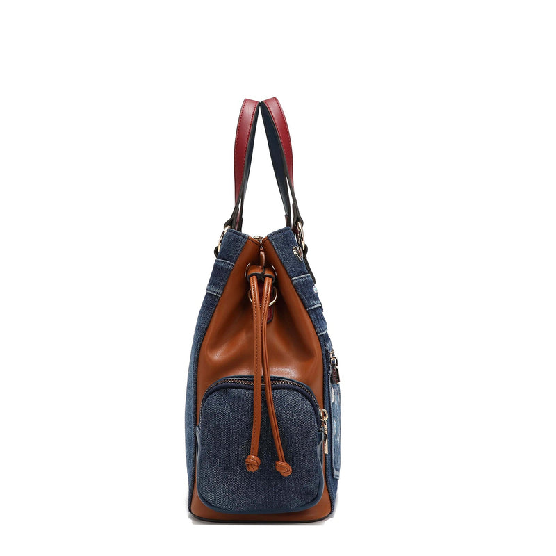 BUCKET BAG OF <tc>Denim</tc>