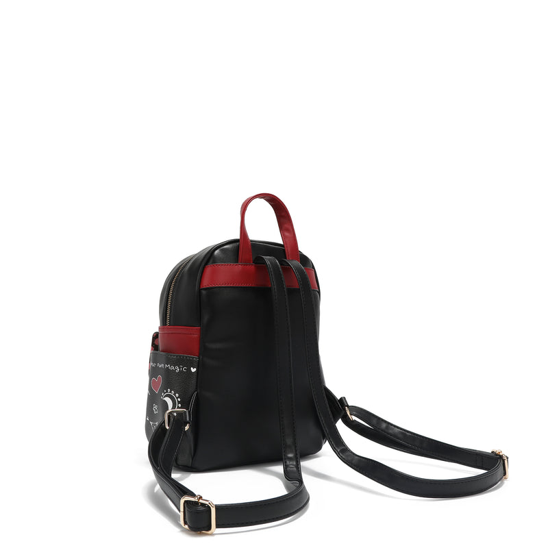 MEDIUM BACKPACK WITH FLAP "<tc><tc>Nikky</tc></tc> LOVE"
