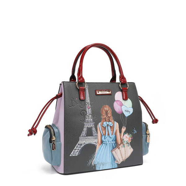 HANDBAG "<tc><tc>Bonjour Paris</tc></tc>"