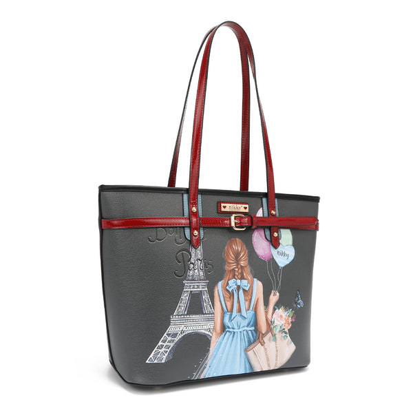 SHOPPER BAG "<tc><tc>Bonjour Paris</tc></tc>"