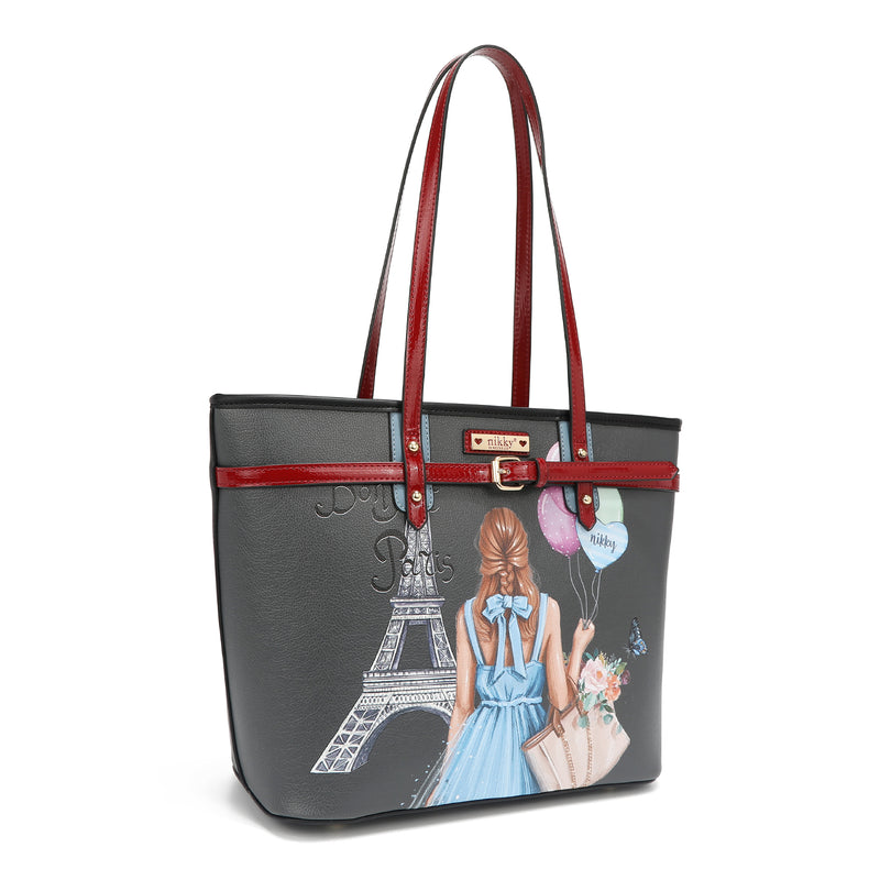 SHOPPER BAG "<tc><tc>Bonjour Paris</tc></tc>"