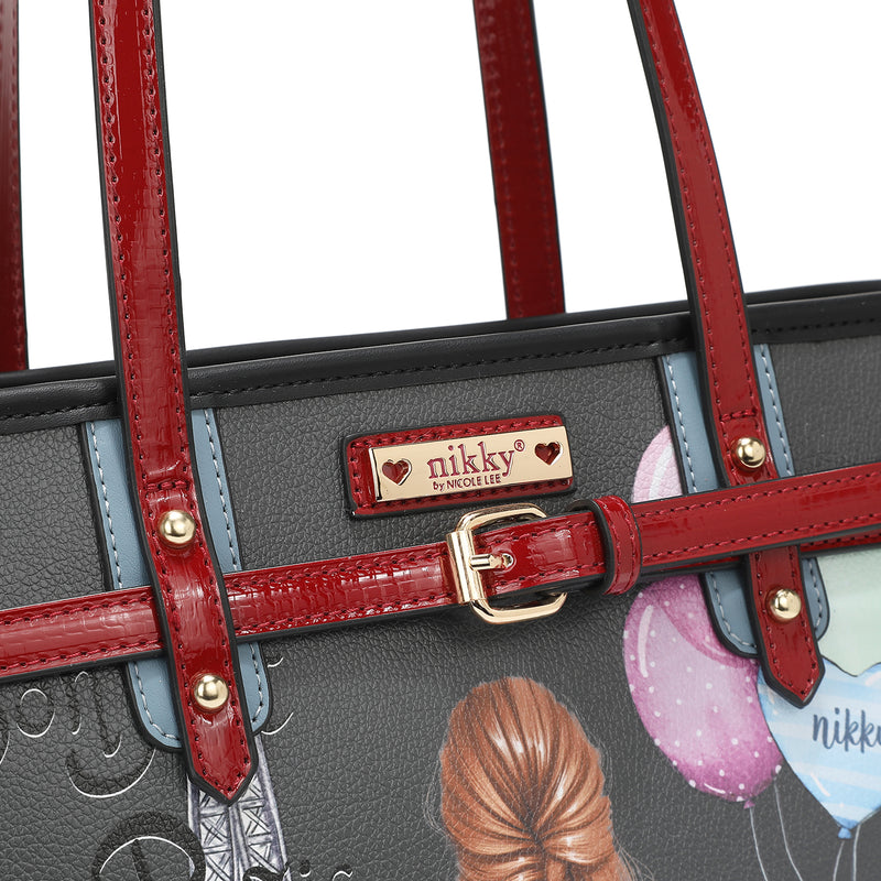 SHOPPER BAG "<tc><tc>Bonjour Paris</tc></tc>"