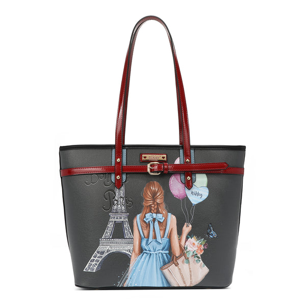 SHOPPER BAG "<tc><tc>Bonjour Paris</tc></tc>"