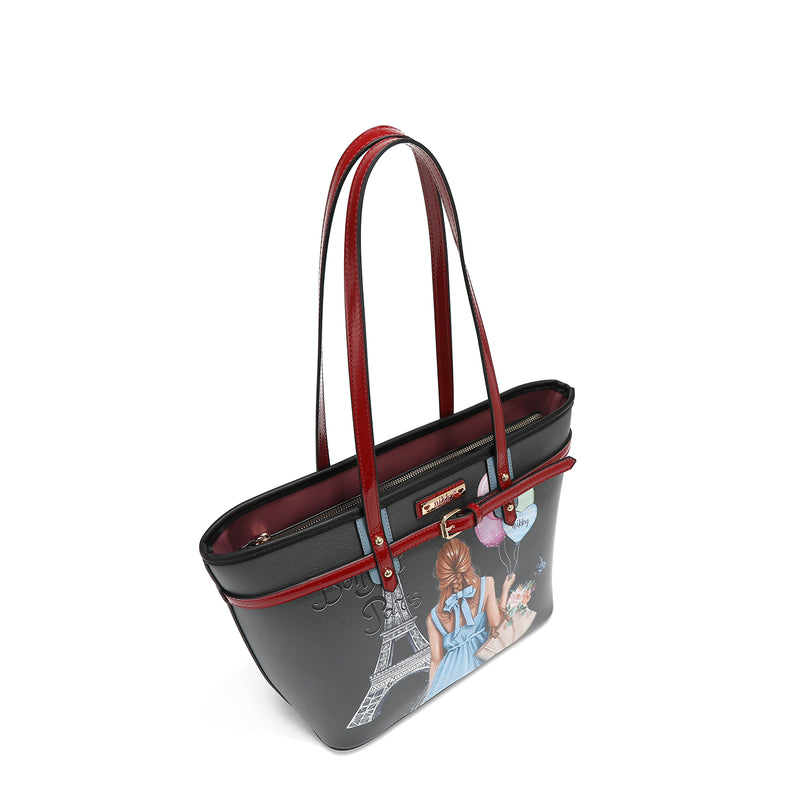 SHOPPER BAG "<tc><tc>Bonjour Paris</tc></tc>"