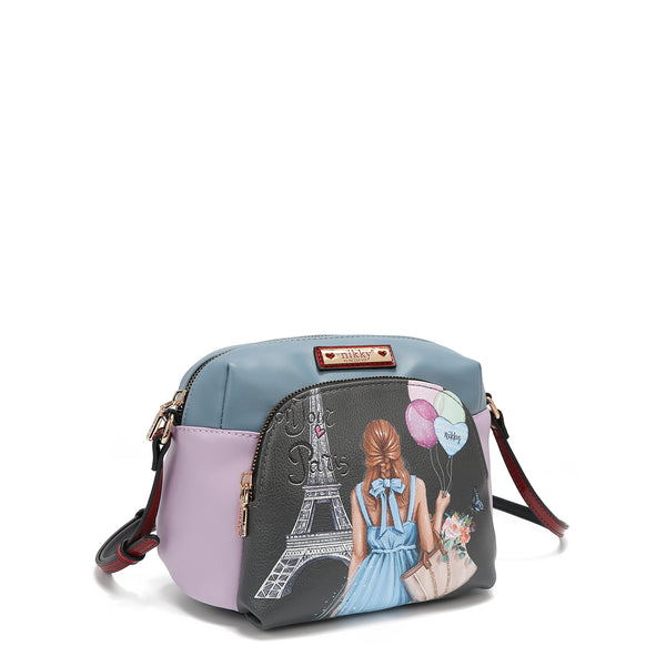 CROSSBODY BAG "<tc><tc>Bonjour Paris</tc></tc>"