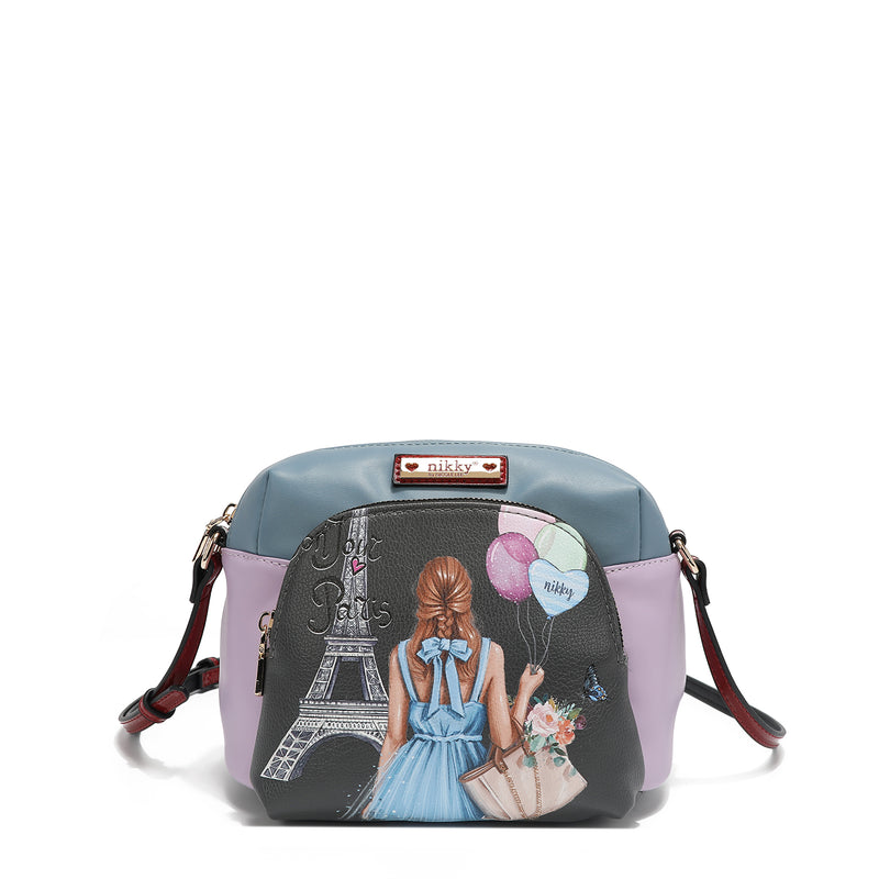 CROSSBODY BAG "<tc><tc>Bonjour Paris</tc></tc>"