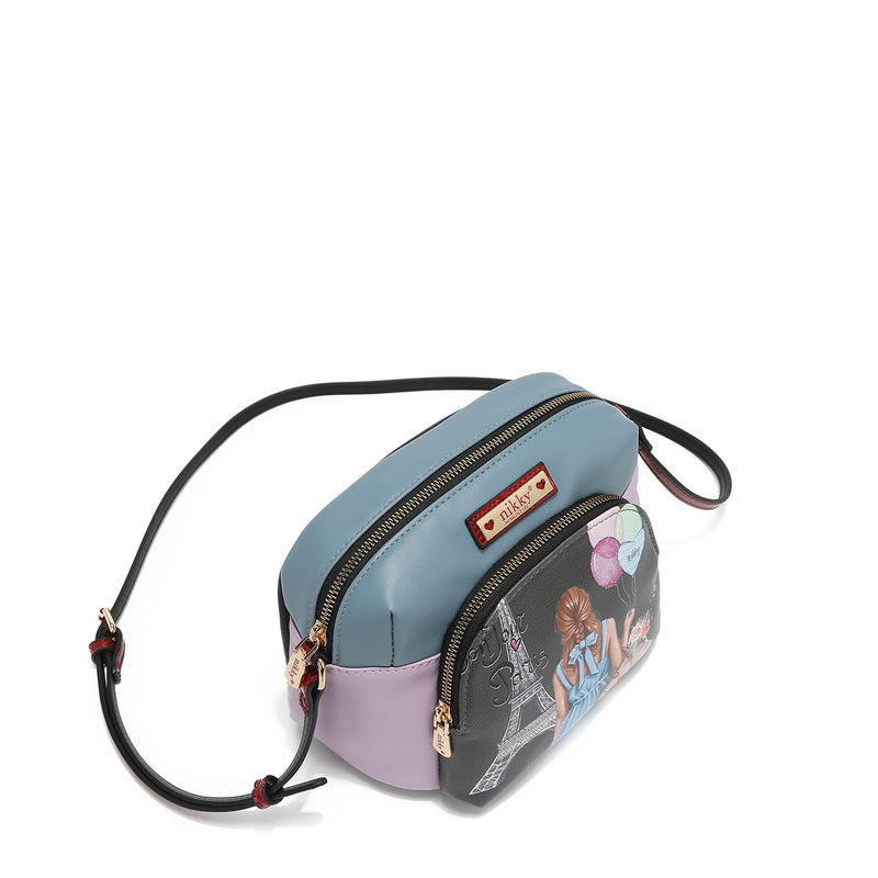 CROSSBODY BAG "<tc><tc>Bonjour Paris</tc></tc>"