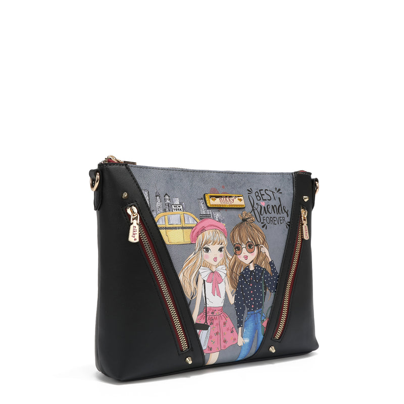 "FRIENDS LOOK ALIKE" CROSSBODY BAG