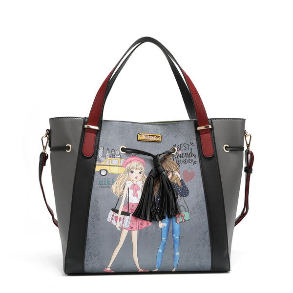 "FRIENDS LOOK ALIKE" SHOPPER BAG