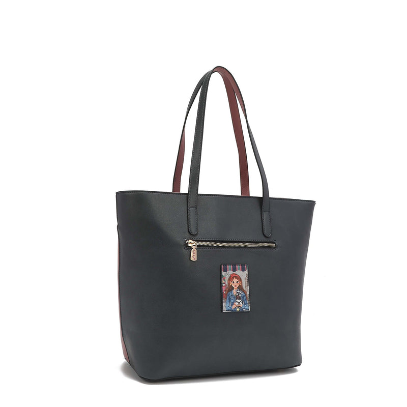 "GOOD TIME HAPPY TIME" SHOPPER BAG