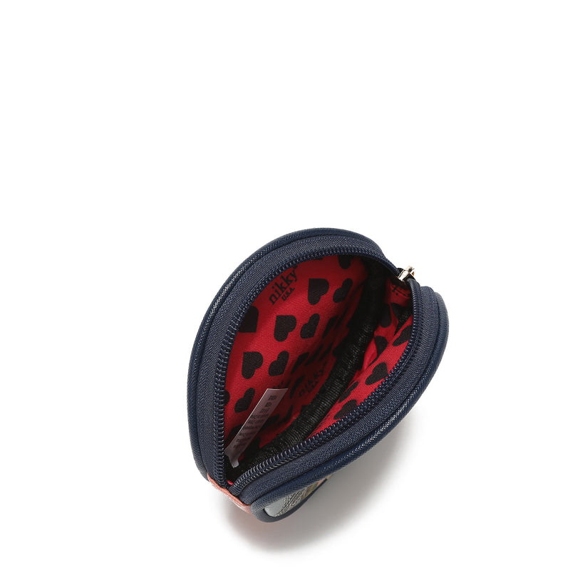 KEYRING WITH CIRCULAR PURSE <tc>NIKKY</tc>