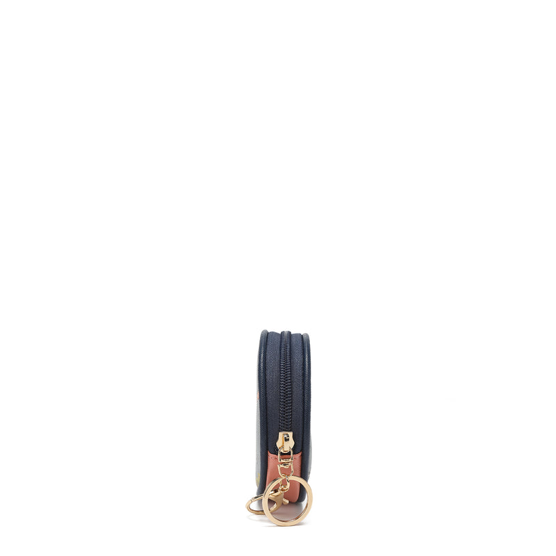 KEYRING WITH CIRCULAR PURSE <tc>NIKKY</tc>
