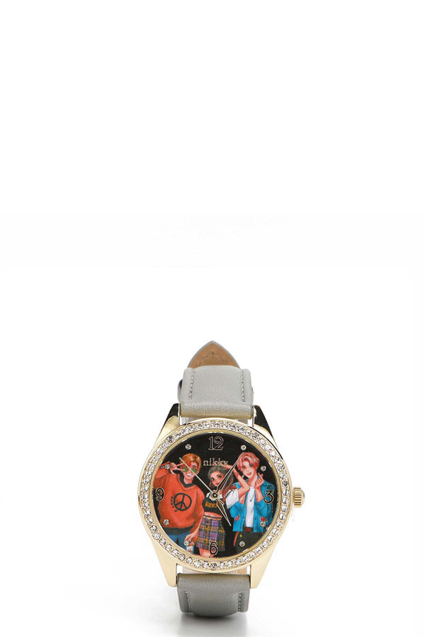 "Olivia" diamond watch