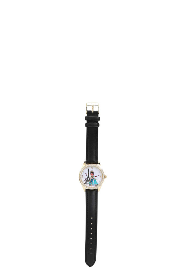 "Olivia" diamond watch