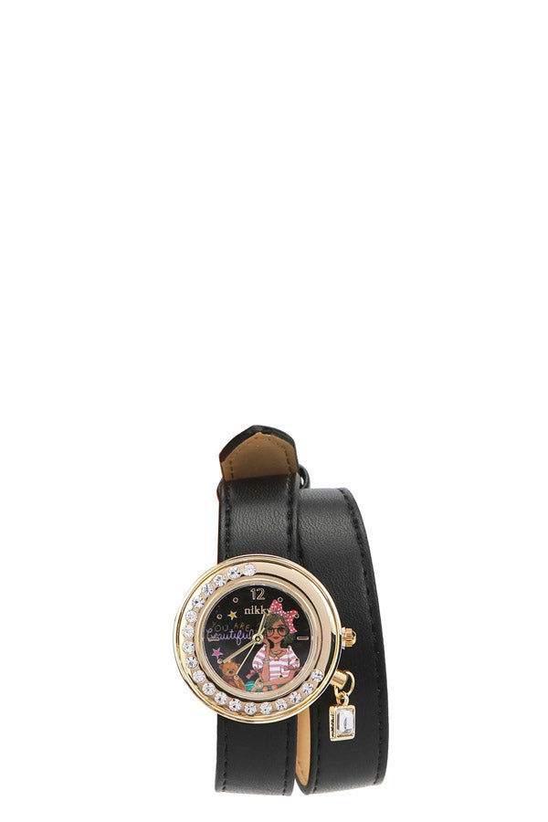 Wrap "Eva" clock